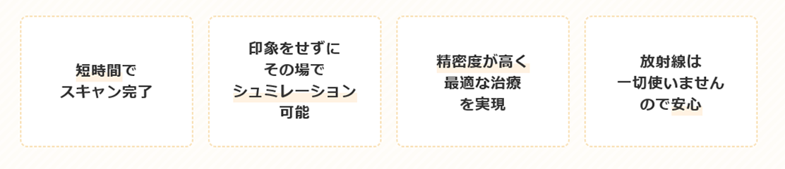 短時間でスキャン完了